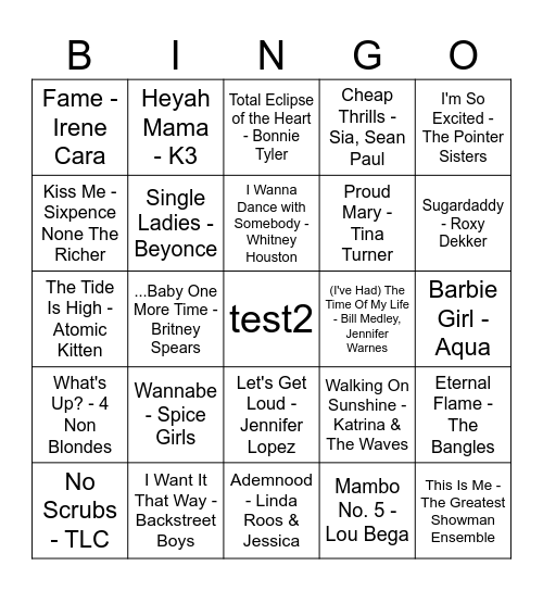 Bonte Bazuin Bingo Card