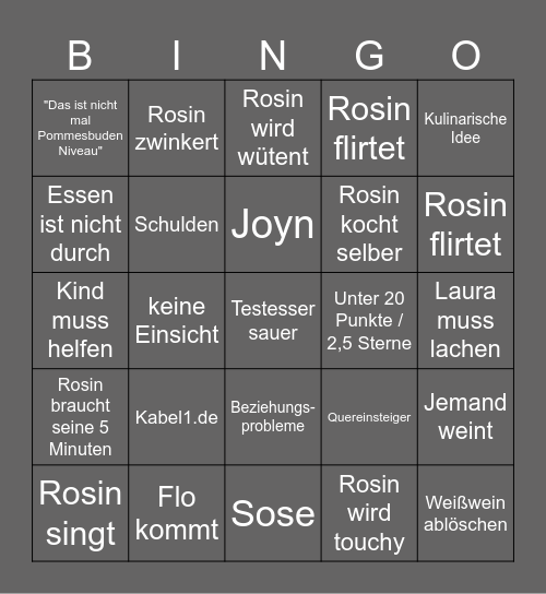 LundLBingo Card