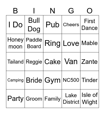 Yeado 'N' Hintz Sten Bingo! Bingo Card