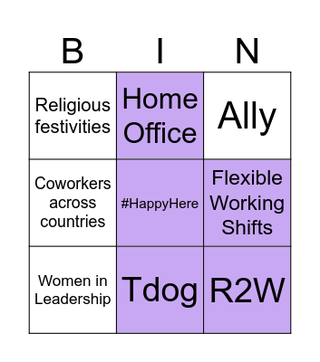 Cultural diversity and global teams Bingo Card