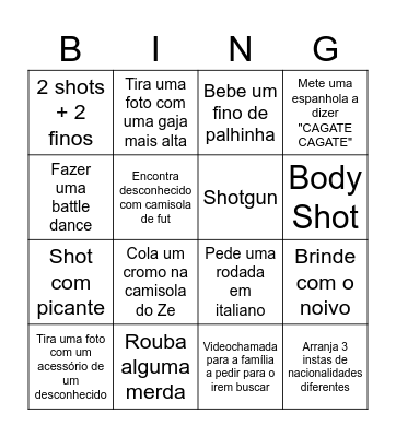 Tanto amor por este amor Bingo Card