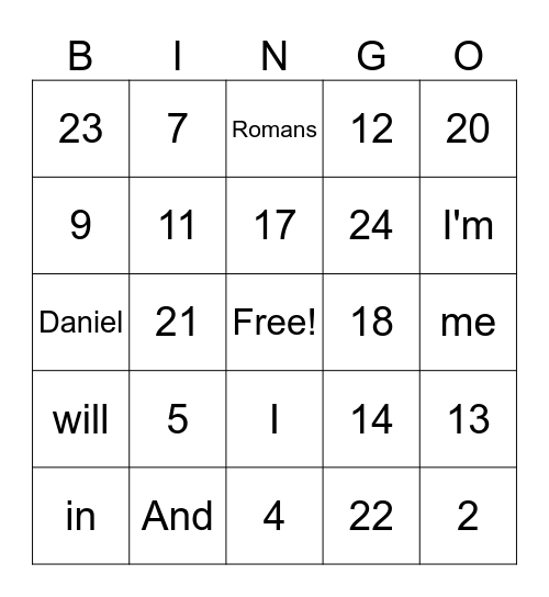 view-memory-bingo-card