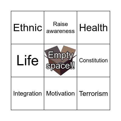 Human Rights Bingo Card
