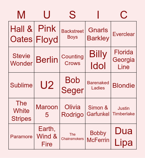 Rotary Bingo - Card 1 Bingo Card