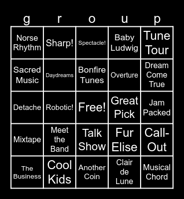 Monopoly Go Bingo Card