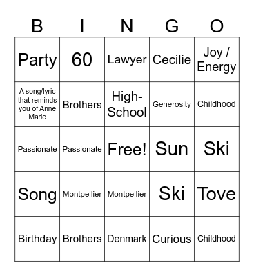 AML Bday Bingo Card