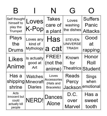 @_.gomun.charlie._ Bingo Card