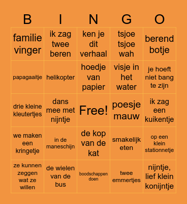 B       A       B       Y Bingo Card