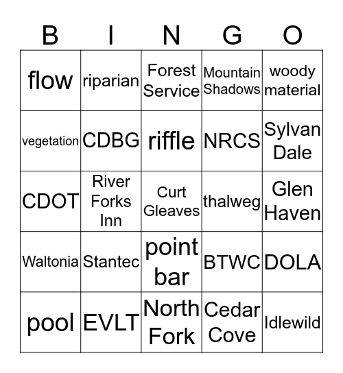 Greek Alphabet Bingo Card