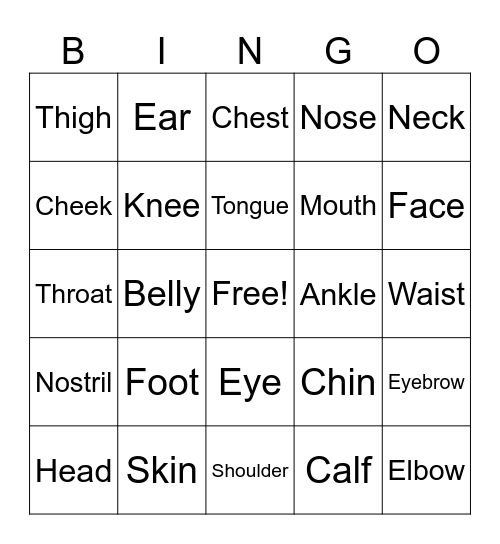 Gamilaraay Language Bingo Card
