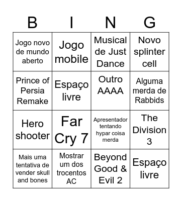 Bugsoft Bingo Card