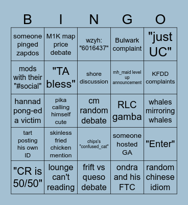 05312024 BINGO BOARD Bingo Card