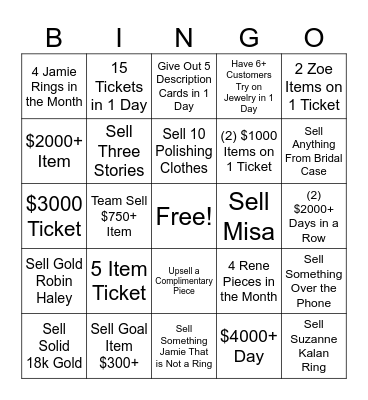 June Bingo!(: Bingo Card