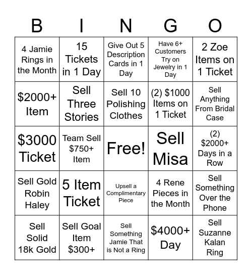 June Bingo!(: Bingo Card