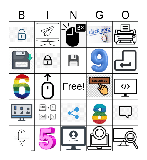 Technology Bingo Card