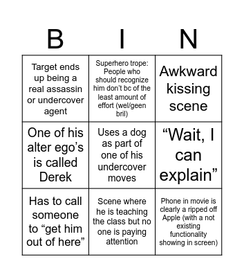 Hit 👨🏽 Bingo Card
