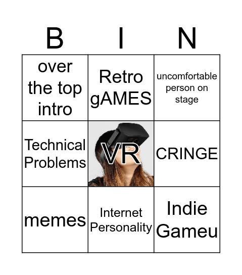 PC Gamer Bingo Card