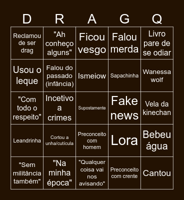 Ismael/Ismeiow Bingo Card