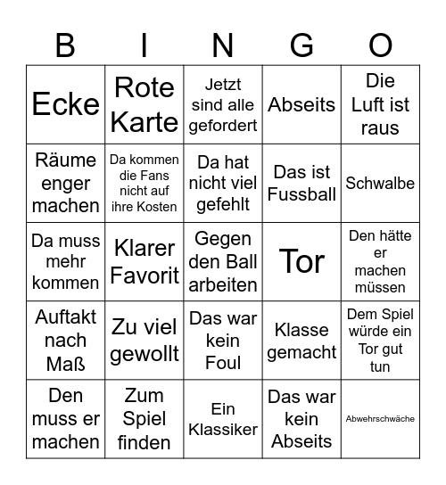 IngressDuo Fussball Bingo Card