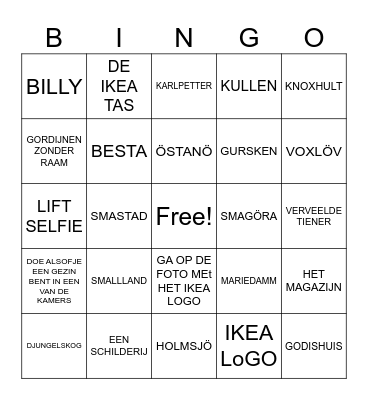 ikeabingo Card