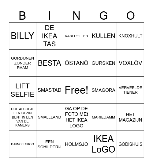 ikeabingo Card