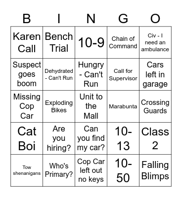 SASP Purple Bingo Card