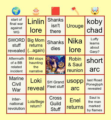 ELBAF BINGO CARD by alo Bingo Card