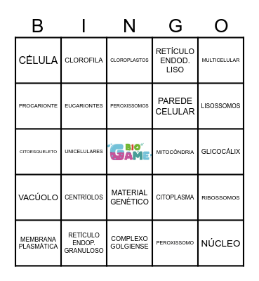 Bingo Citologia Bingo Card