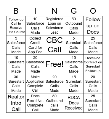 Blitz Day Bingo! Bingo Card