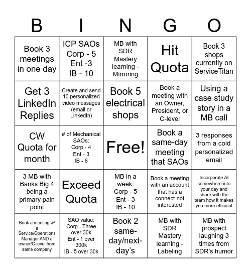 BuildOps June 24' Monthly Bingo! Bingo Card