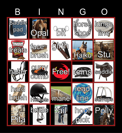 PHOENIX FARM BINGO Card