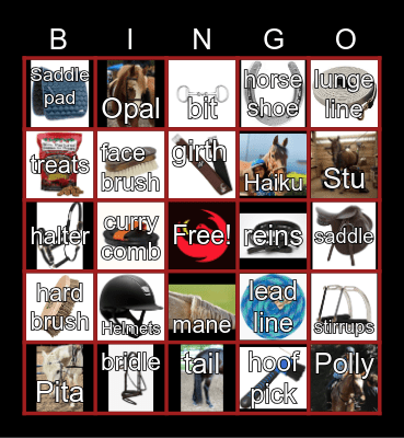 PHOENIX FARM BINGO Card
