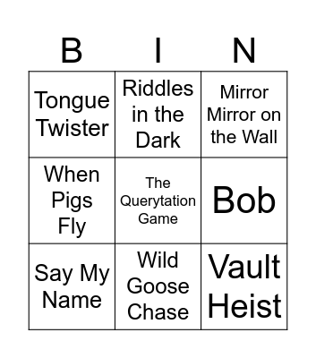 IAM Bingo Brawlers Bingo Card