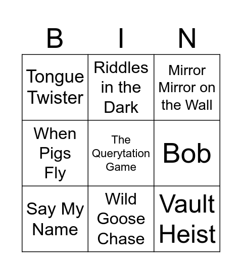IAM Bingo Brawlers Bingo Card