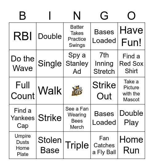 Bees Bingo! Bingo Card