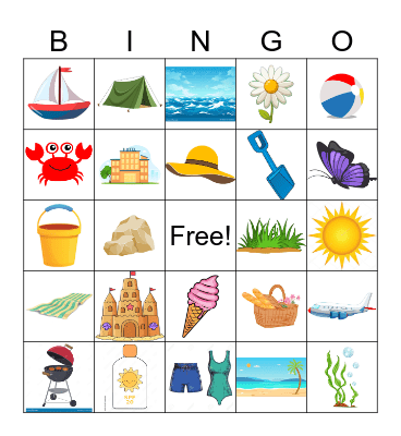 An Samhradh Bingo Card