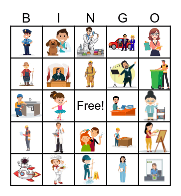 Career Bingo Card