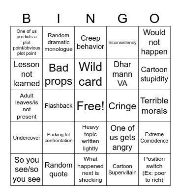 Dhar Mann Bingo By ACE Bingo Card