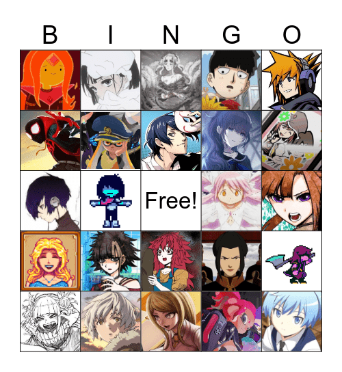 😁 Bingo Card