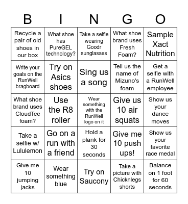 Anniversary Bash BINGO! Bingo Card