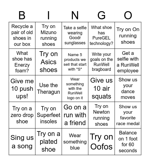 Anniversary Bash BINGO! Bingo Card