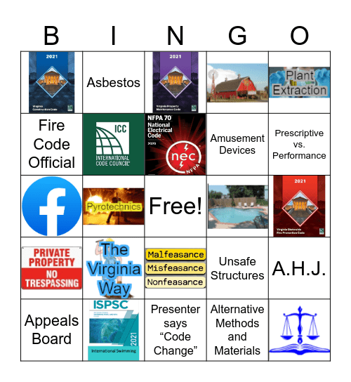 Core Module Bingo Card