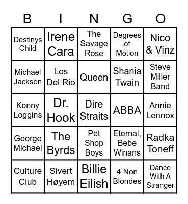🪼Bingo 66🪼 Bingo Card