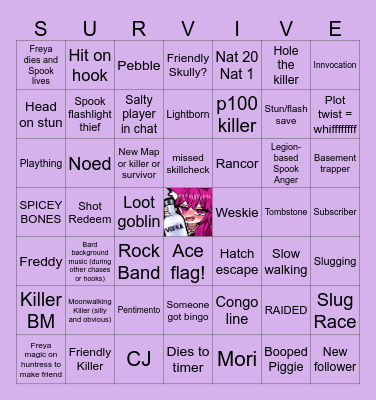 Drunk by Bingo Card
