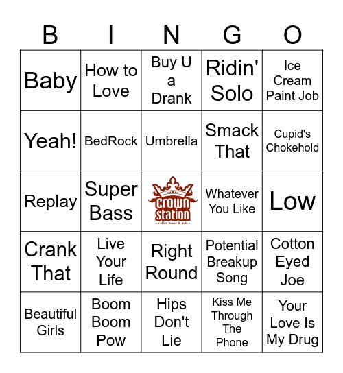 Round Three Bingo Card