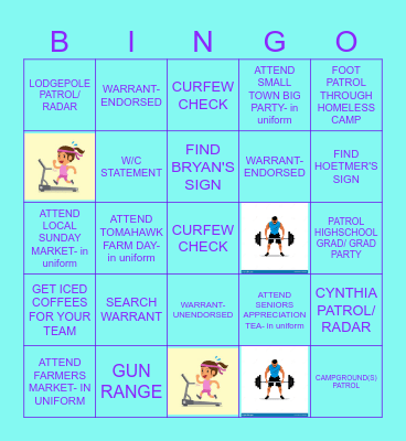 JUNE BINGO Card