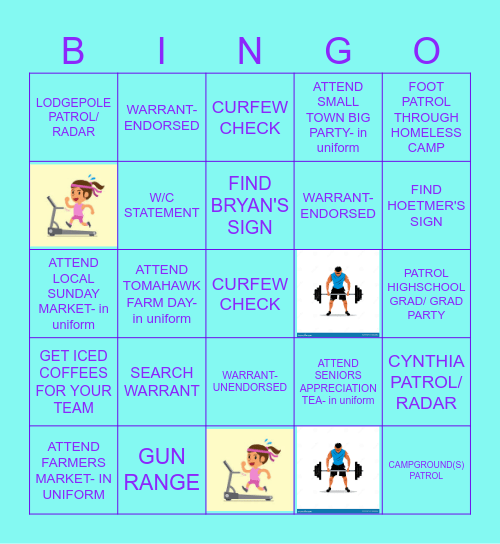 JUNE BINGO Card