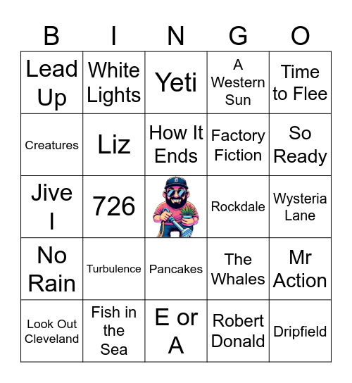 Goose Bingo Card