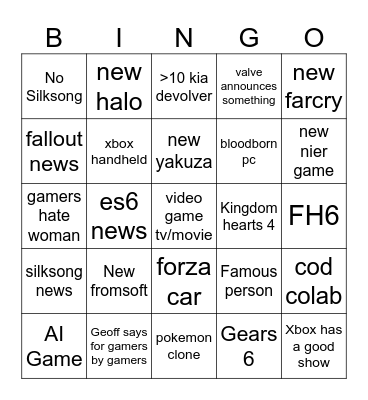 summer games predictions Bingo Card