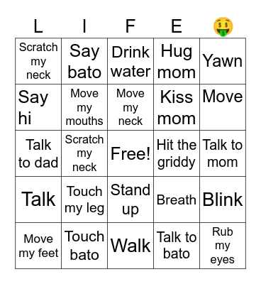 Live Bingo Card